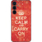 Keep Calm and Carry On Distressed Galaxy A55 5G Skin